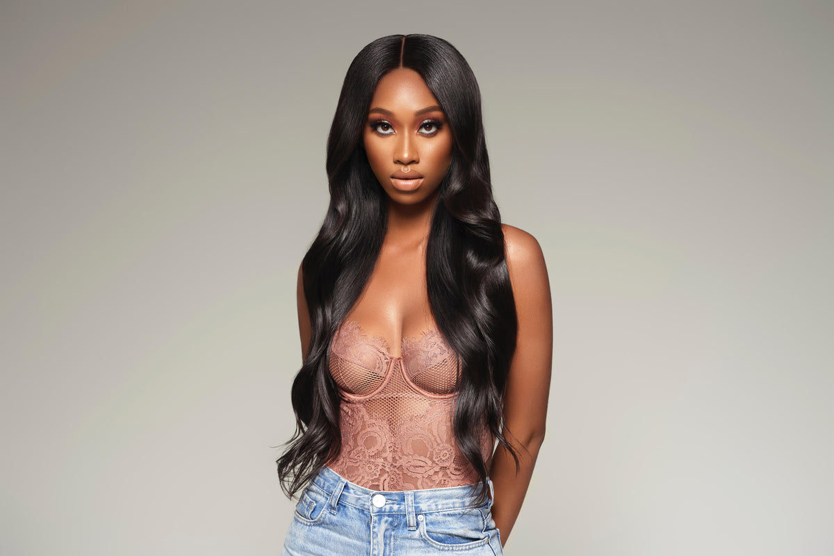 Lace frontal on sale glueless install