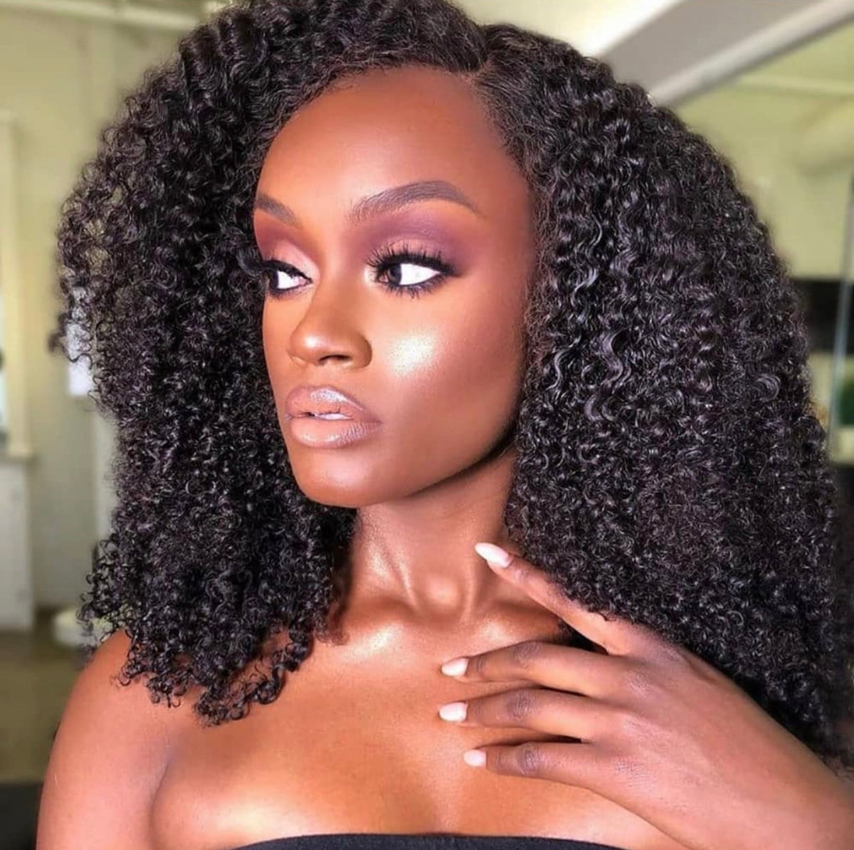 Hair closures with a natural part Clearance