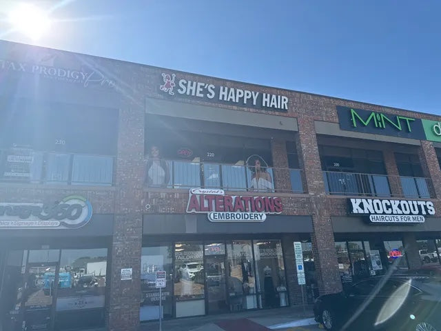 She's Happy Hair Arlington storefront