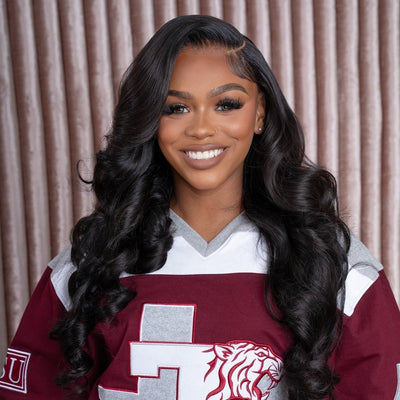 Miss TSU x She’s Happy Hair: Wearing Her Crown with Peruvian Loose Wave