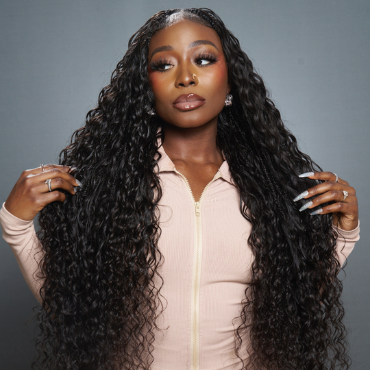 Italian Curly Boho Bulk Braiding Hair