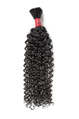 Italian Curly Boho Bulk Braiding Hair - 22"
