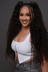 Italian Curly Boho Bulk Braiding Hair