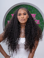 Luxury curly hair extensions for Black women – Italian Peruvian curls by She’s Happy Hair