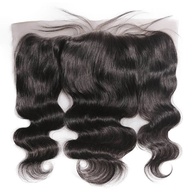 TRANSPARENT BODY WAVE LACE FRONTAL 13x4 - 14 - She's Happy Hair